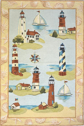 Momeni Coastal CC-02 Multi Area Rug 