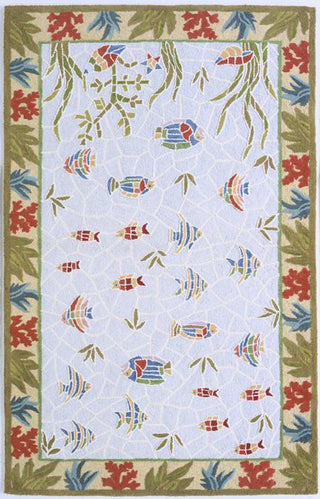 Momeni Coastal CC-05 Light Blue Area Rug main image