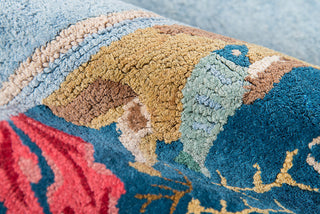 Momeni Coastal CC-07 Blue Area Rug Pile Image