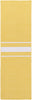 Surya Colton COL-6002 Bright Yellow Area Rug 2'6'' X 8' Runner