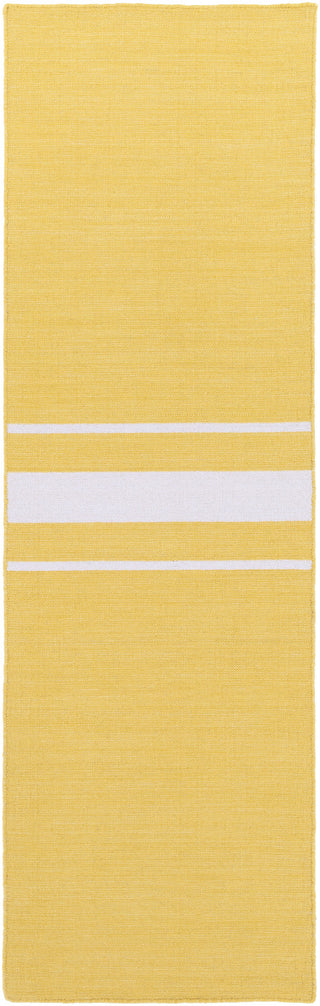 Surya Colton COL-6002 Bright Yellow Area Rug 2'6'' X 8' Runner