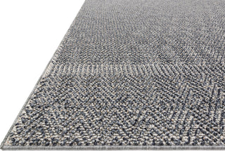 Loloi Cole COL-02 Denim/Grey Area Rug Round Image Feature