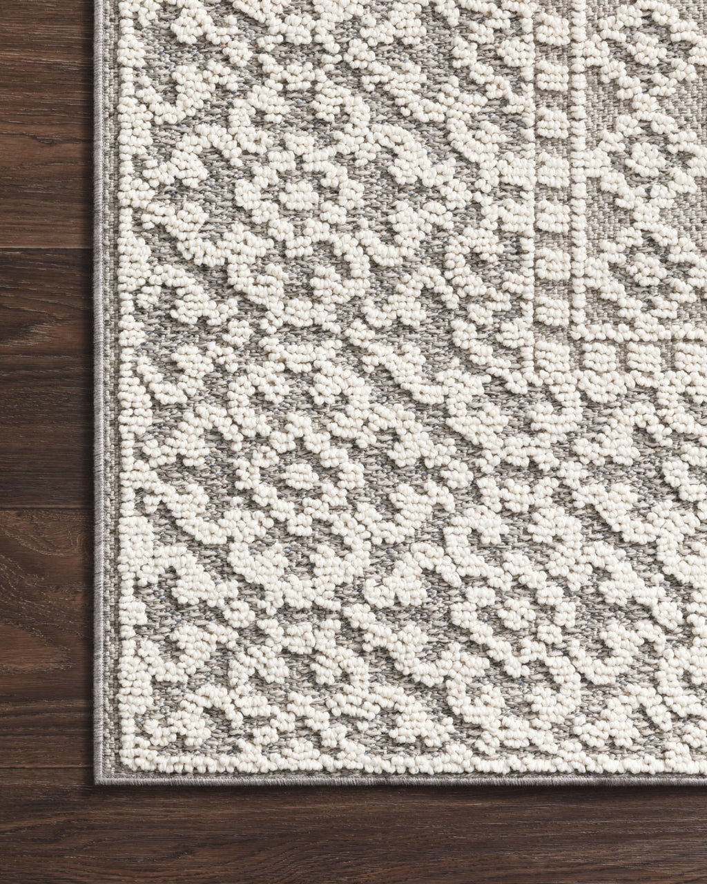 Loloi Cole COL-05 Grey/Ivory Area Rug Runner Image Feature