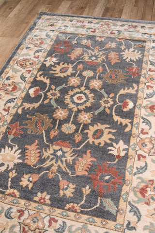 Momeni Colorado CLD-3 Charcoal Area Rug Corner Image
