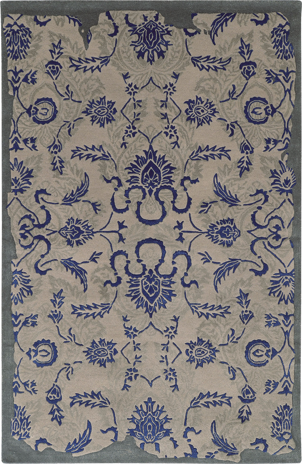 Pantone Universe Color Influence 45105 Grey/Blue Area Rug