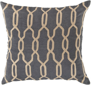 Surya Gates Glamorous Geometric COM-001 Pillow 18 X 18 X 4 Poly filled