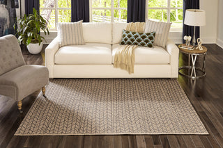 Momeni Como COM-2 Tan Area Rug Room Image Feature