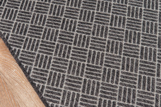 Momeni Como COM-4 Charcoal Area Rug Close up