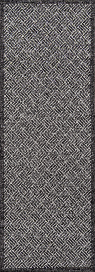 Momeni Como COM-4 Charcoal Area Rug Runner Image