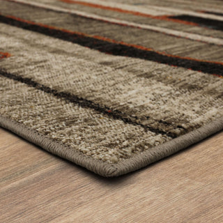 Karastan Elements Compose Charcoal Area Rug Main Image