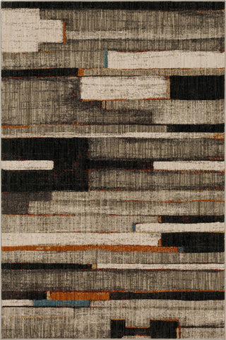 Karastan Elements Compose Charcoal Area Rug Main Image