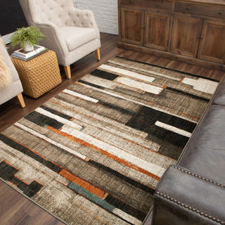 Karastan Elements Compose Charcoal Area Rug Main Image