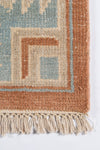 Momeni Concord CRD-1 Rust Area Rug by Erin Gates Close up