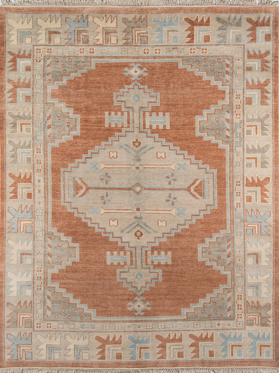 Momeni Concord CRD-1 Rust Area Rug by Erin Gates main image