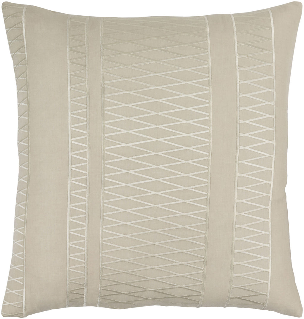 Surya Cora COR002 Pillow by GlucksteinHome 18 X 18 X 4 Poly filled