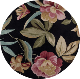 KAS Coral 4156 Charcoal Flor Hand Tufted Area Rug 