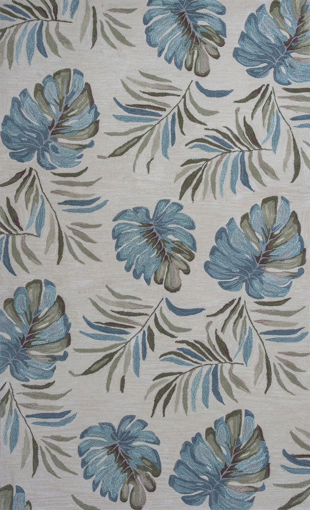 KAS Coral 4157 Ivory Lanai Hand Tufted Area Rug