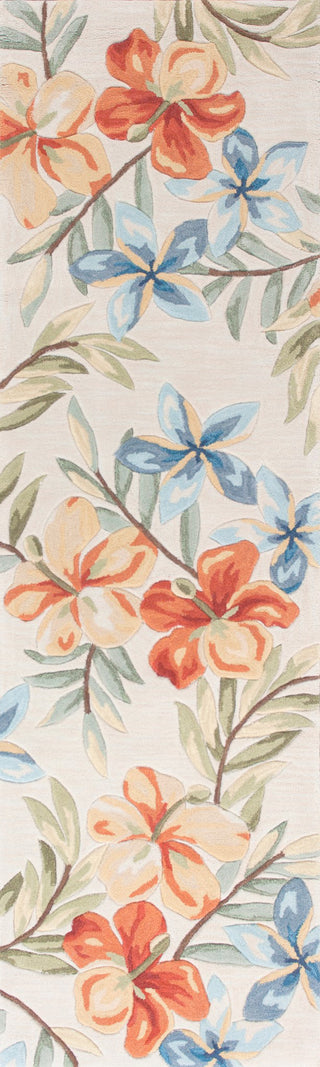 KAS Coral 4158 Ivory Aloha Area Rug Secondary Image