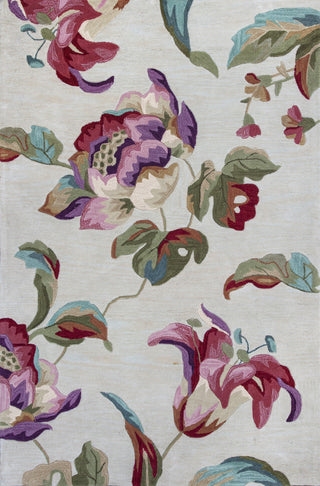 KAS Coral 4161 Beige Gardenia Hand Tufted Area Rug