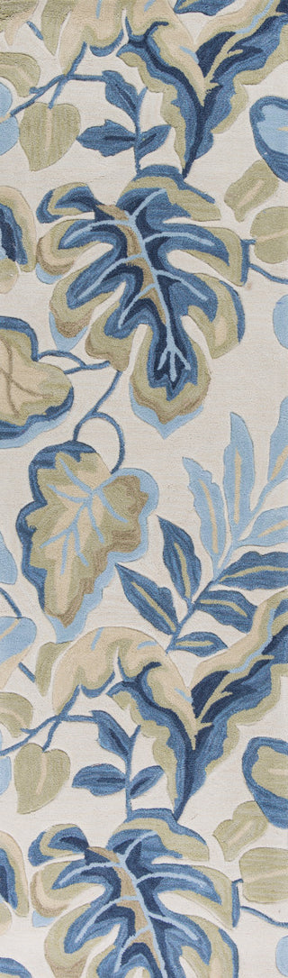 KAS Coral 4169 Ivory Exotics Hand Tufted Area Rug 