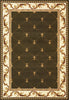 KAS Corinthian 5323 Green Fleur-De-Lis Machine Woven Area Rug