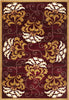KAS Corinthian 5346 Red/Beige Damask Area Rug main image