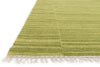Loloi Anzio AO-01 Apple Green Area Rug Corner