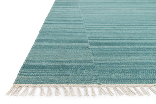 Loloi Anzio AO-01 Aqua Area Rug Corner Feature