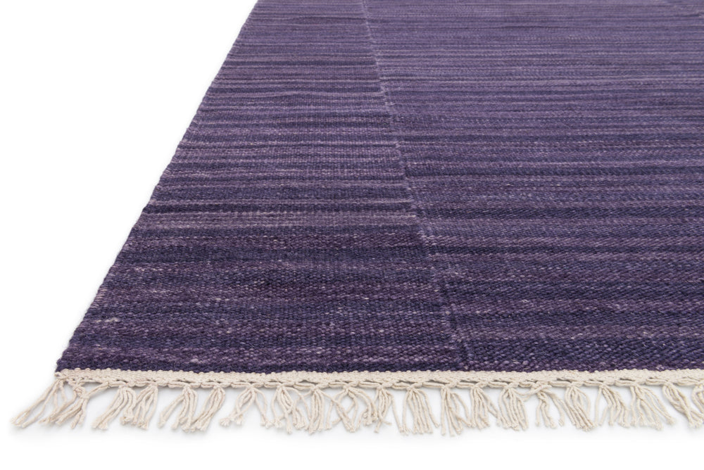 Loloi Anzio AO-01 Purple Area Rug Corner Feature