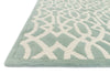 Loloi Brighton BT-02 Mist Area Rug Corner Feature