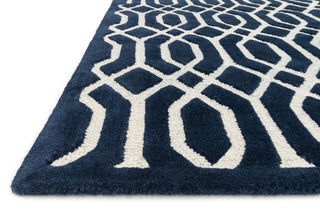 Loloi Brighton BT-09 Navy Area Rug Corner Feature