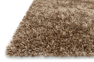 Loloi Carrera Shag CG-01 Beige Area Rug Corner