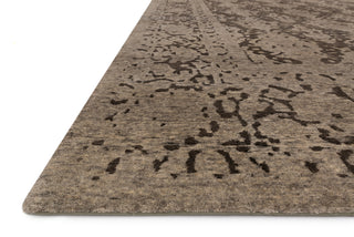 Loloi Elsa EF-04 Taupe Area Rug Corner Feature
