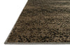 Loloi Elton EO-01 Taupe / Slate Area Rug Corner