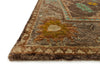 Loloi Empress EU-01 Brown / Taupe Area Rug Corner Feature