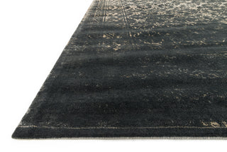 Loloi Journey JO-10 Black / Tan Area Rug Corner