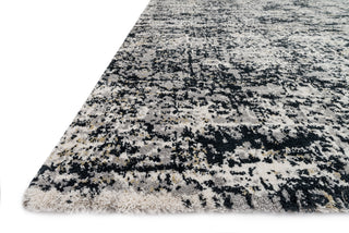 Loloi Torrance TC-03 Grey / Ink Area Rug Corner Feature