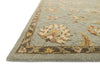 Loloi Walden WD-06 Fob / Brown Area Rug Corner Feature