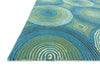 Loloi Boca BH-03 Aqua Area Rug Corner