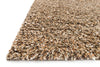 Loloi Cleo Shag CO-01 Brown / Multi Area Rug Corner Feature