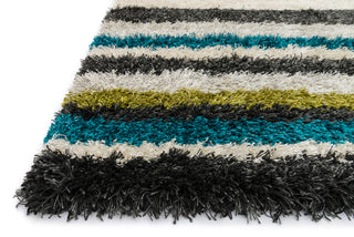 Loloi Cosma HCO03 Green / Multi Area Rug Corner Feature
