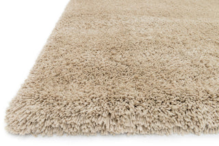 Loloi Cozy Shag CZ-01 Sand Area Rug Corner Feature