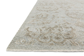 Loloi Cyrus CU-05 Pewter Area Rug Corner Feature