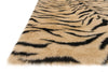 Loloi Danso Shag DA-03 Tiger Area Rug Corner Feature