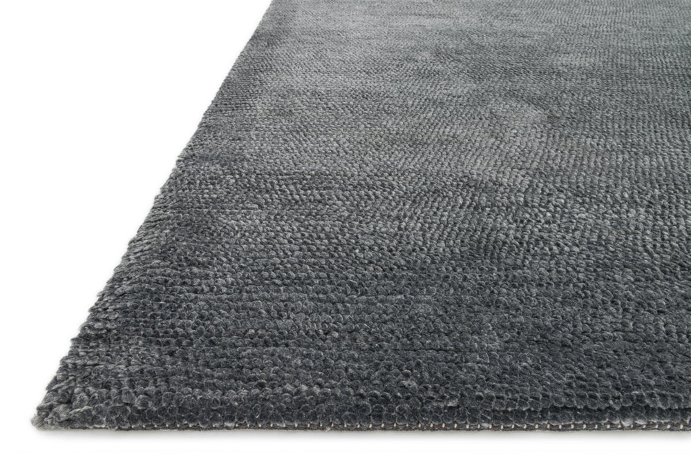 Loloi Dawson DW-01 Slate Area Rug Corner Feature