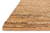 Loloi Edge ED-01 Tan Area Rug Corner
