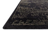 Loloi Elsa EF-03 Charcoal Area Rug Corner