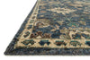 Loloi Empress EU-03 Denim / Beige Area Rug Corner Feature