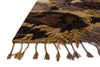 Loloi Fable FD-01 Walnut Area Rug by Justina Blakeney Corner Feature