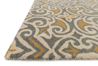 Loloi Fairfield HFF18 Beige / Multi Area Rug Corner